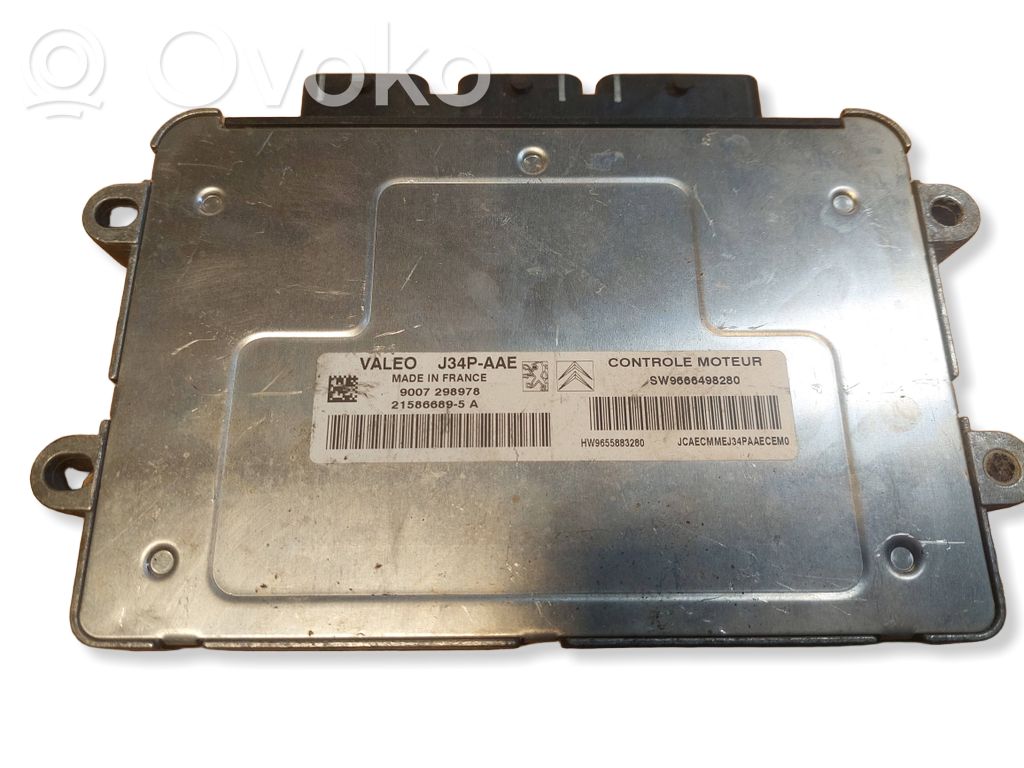 Peugeot 206+ Engine control unit/module ECU 