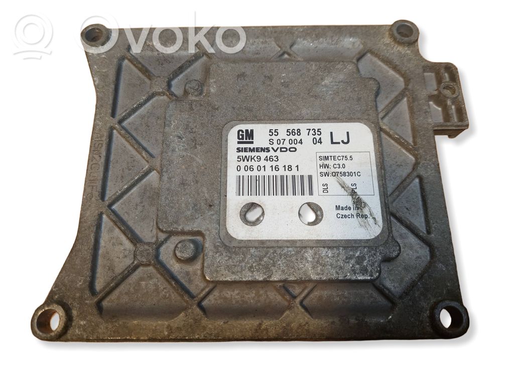 Engine control unit/module ECU   55568735,SIMTEC755,5WK9463