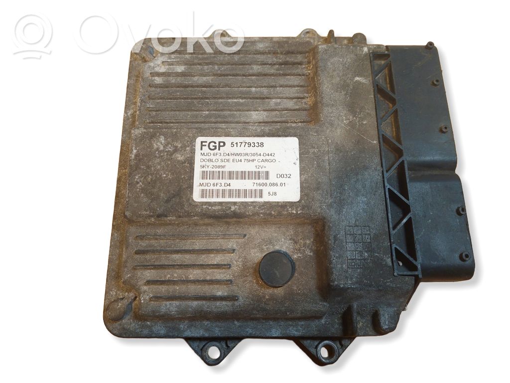 Fiat Doblo Engine control unit/module ECU 