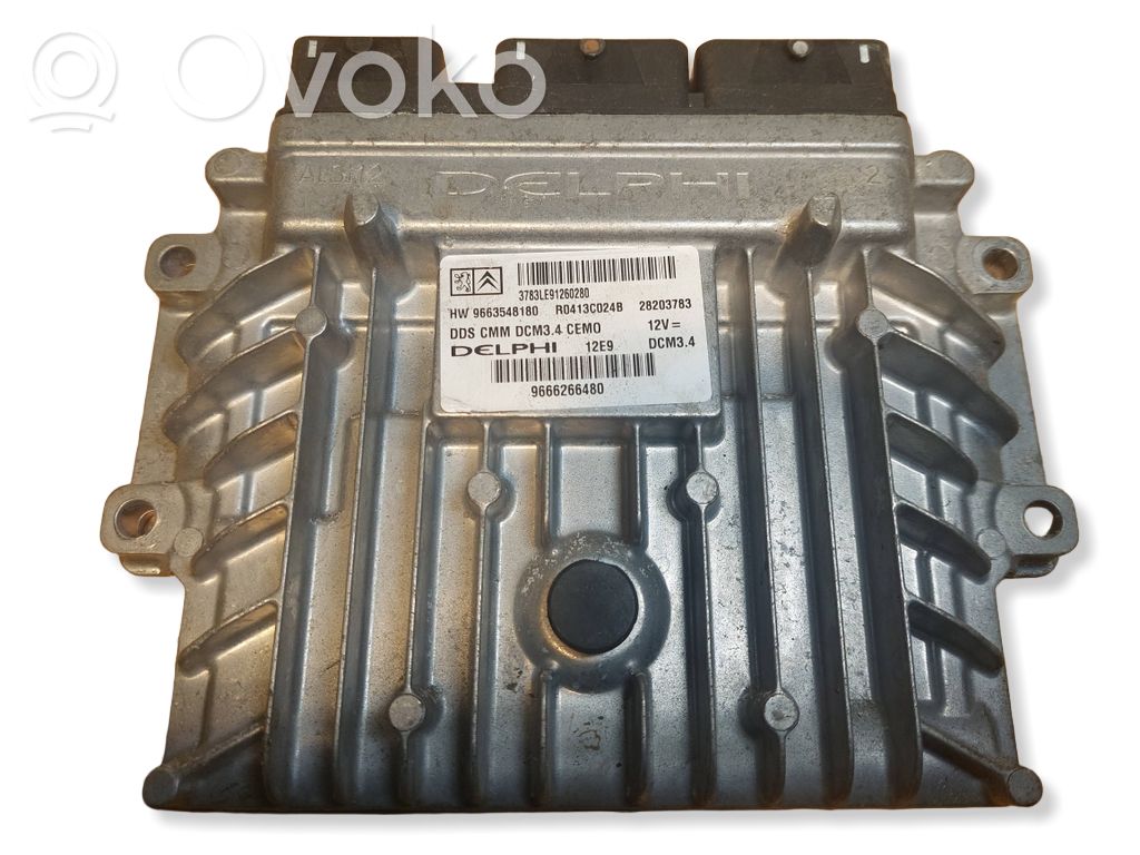 Peugeot 308 Engine control unit/module ECU 