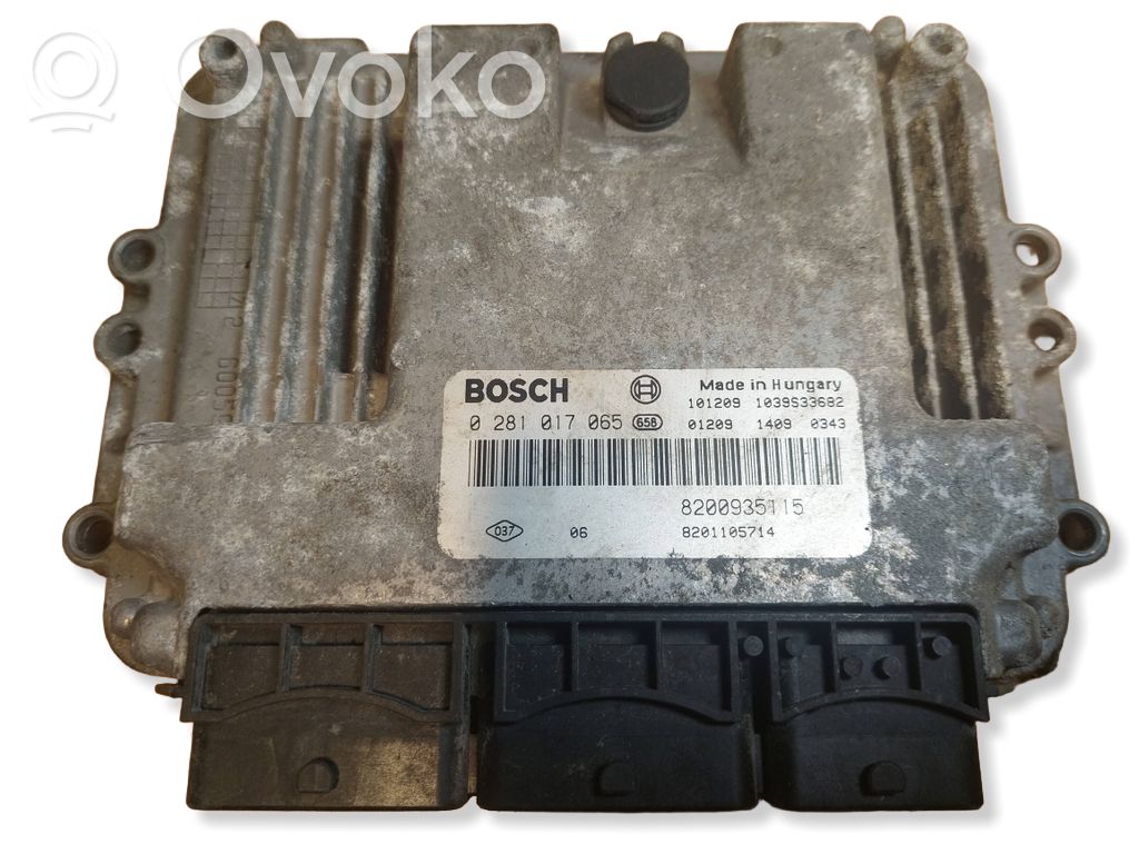 Renault Trafic II (X83) Engine control unit/module ECU 