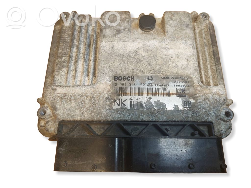 Engine control unit/module ECU   0281016152,55572466