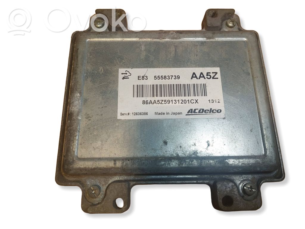 Unité de commande, module ECU de moteur   55583739,12636386