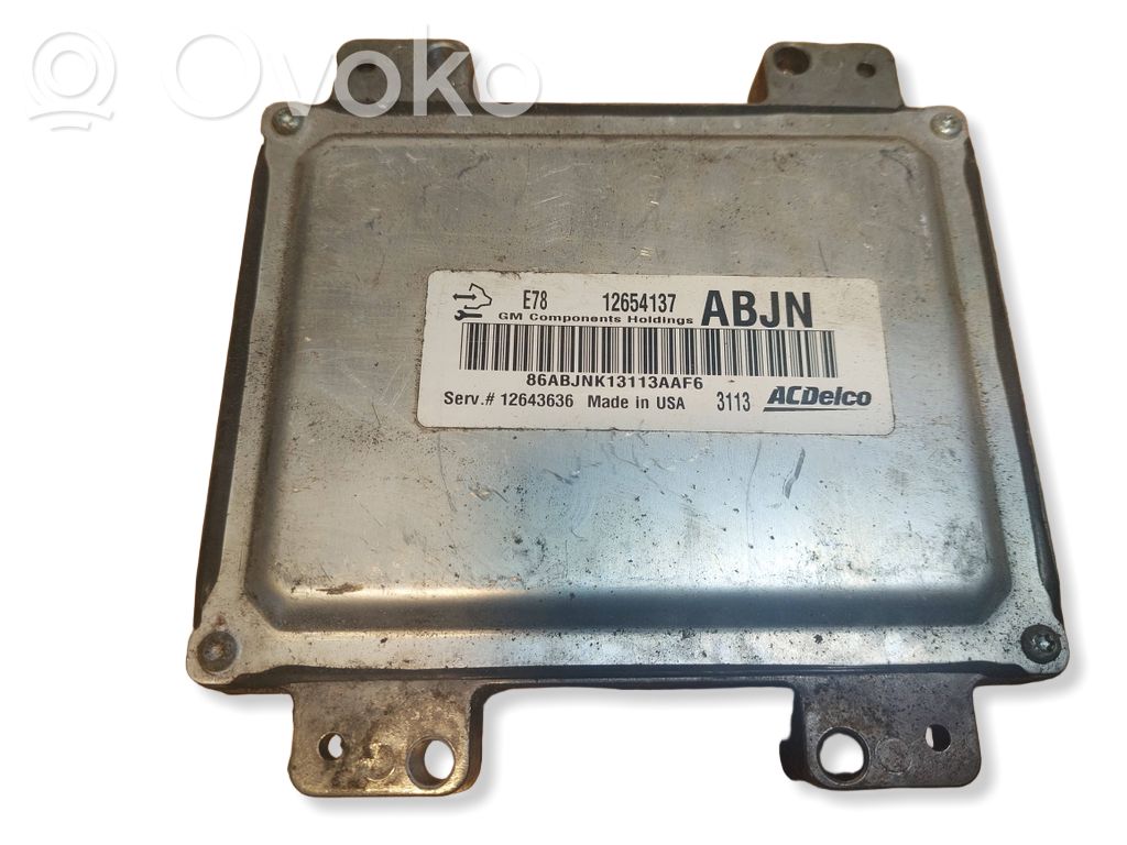 Opel Astra J Komputer / Sterownik ECU silnika 