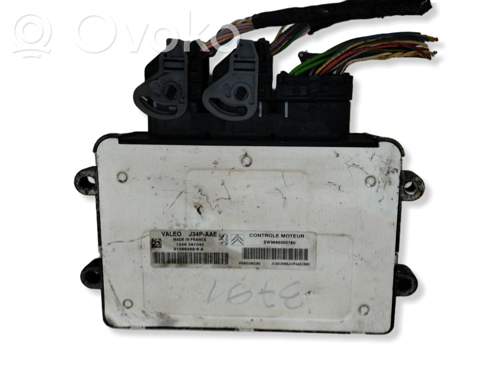 Peugeot 206+ Engine control unit/module 