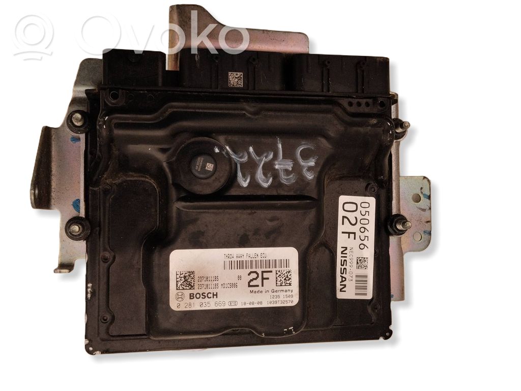 Nissan Qashqai Engine control unit/module 
