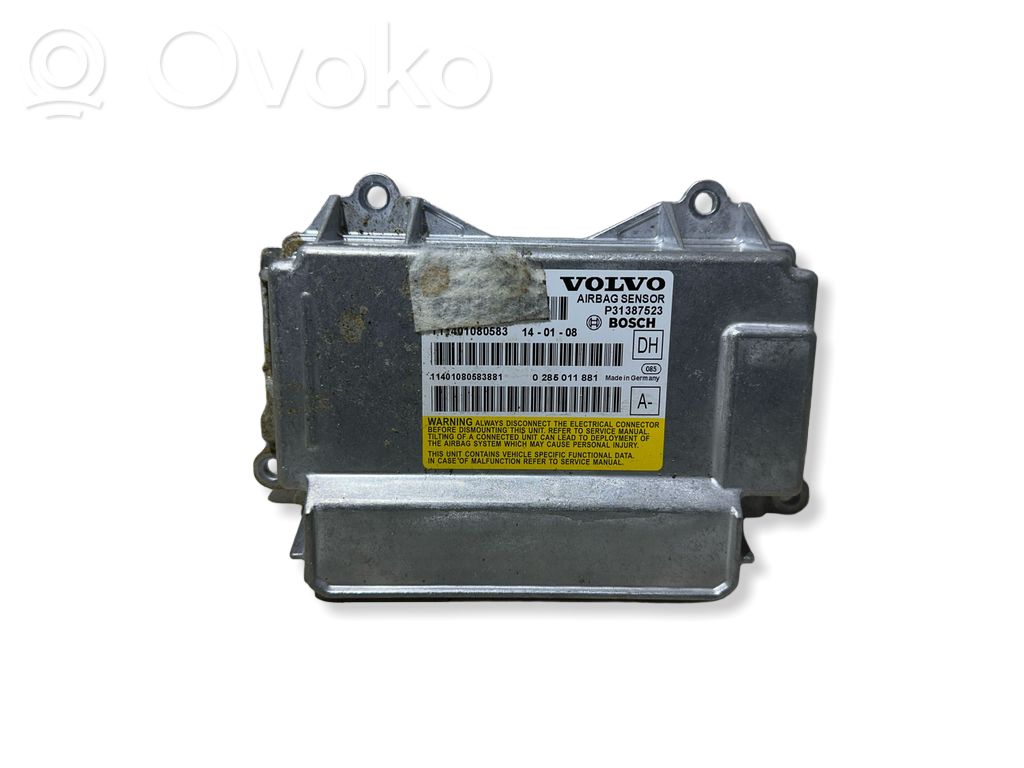 Volvo V60 Airbag control unit/module 