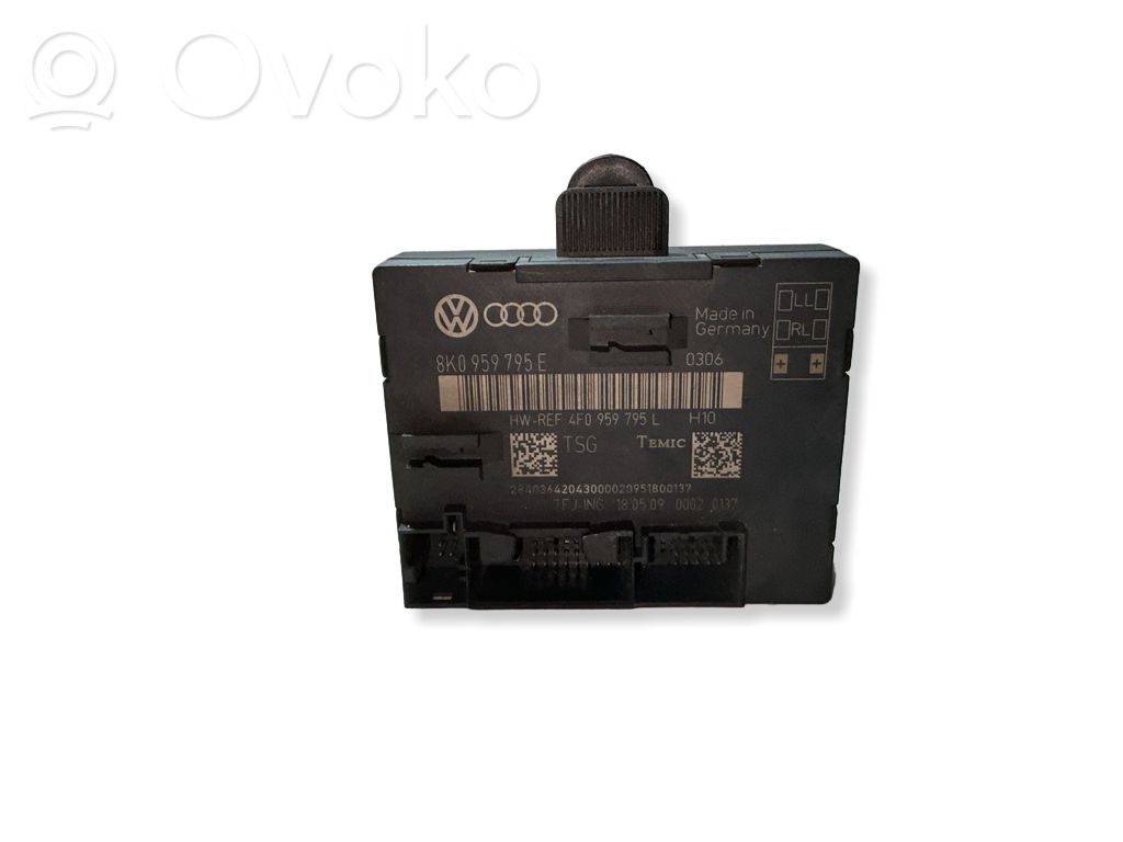 Door control unit/module   8K0959795E,4F0959795L,8K0959795F