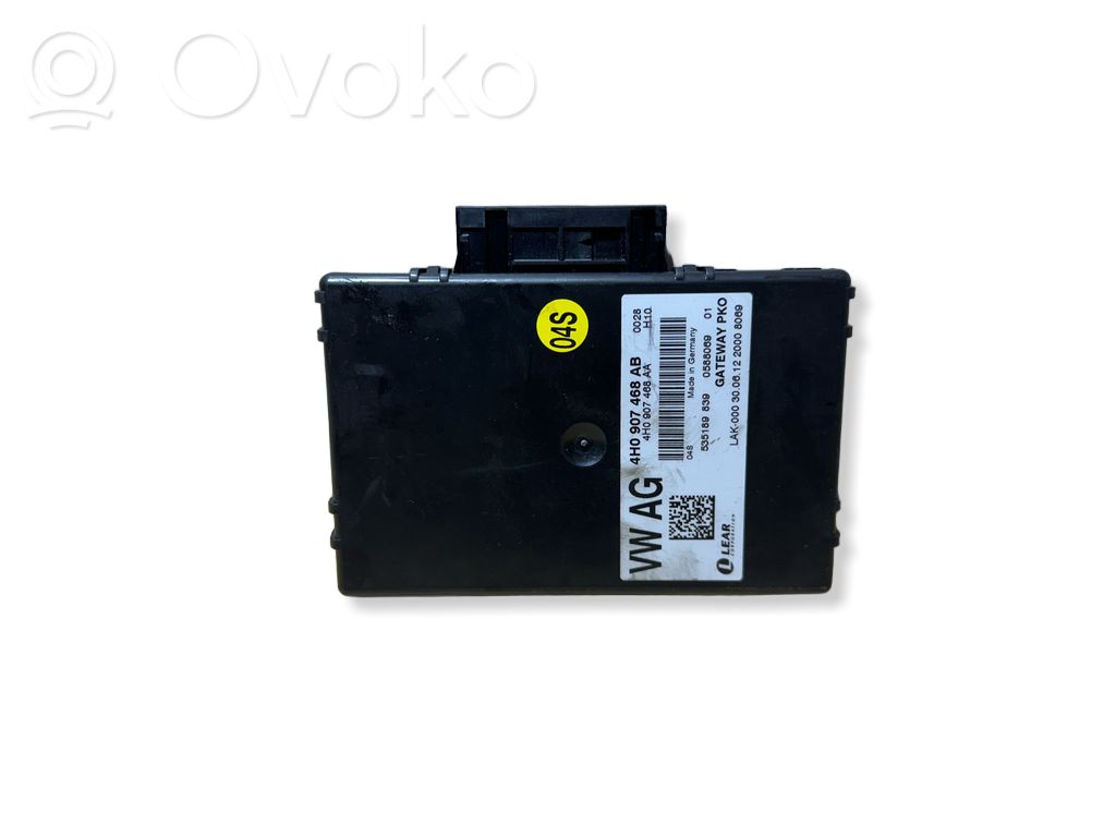 Audi A8 S8 D4 4H Gateway control module 