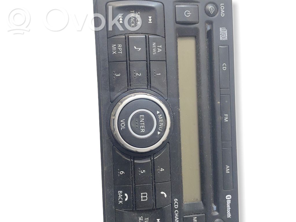 Nissan Qashqai+2 Panel / Radioodtwarzacz CD/DVD/GPS 