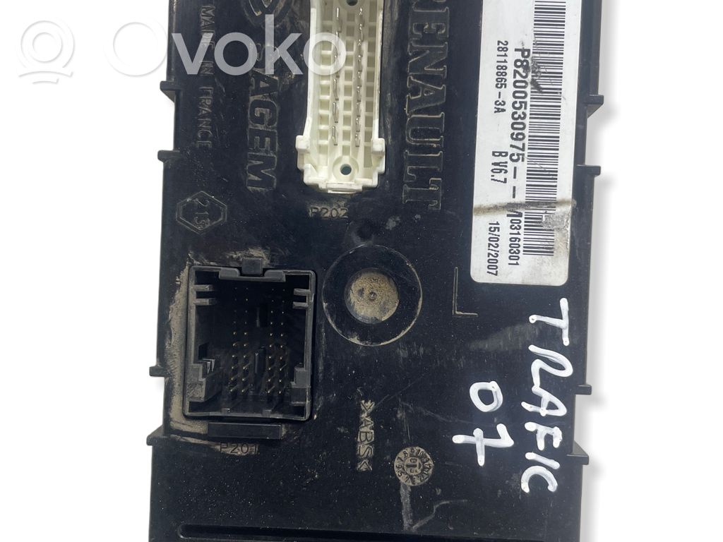 Moduł / Sterownik komfortu   P8200530975,03160301,281188653A