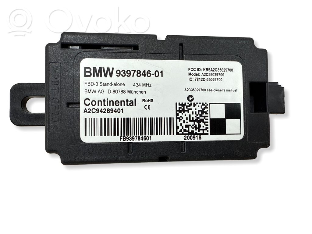 BMW 1 F20 F21 Moduł / Sterownik anteny 