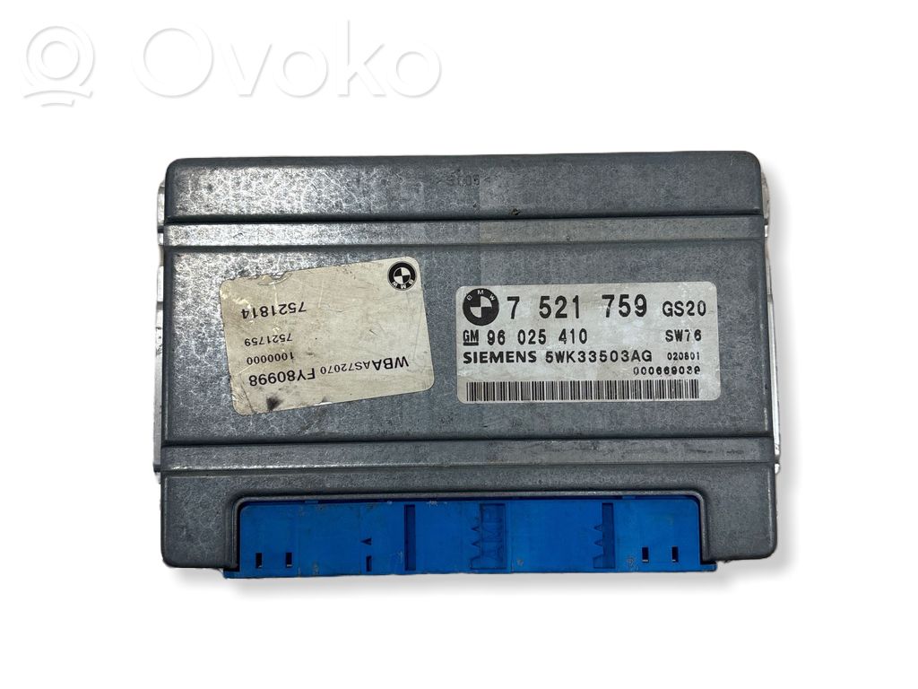 BMW 3 E46 Gearbox control unit/module 