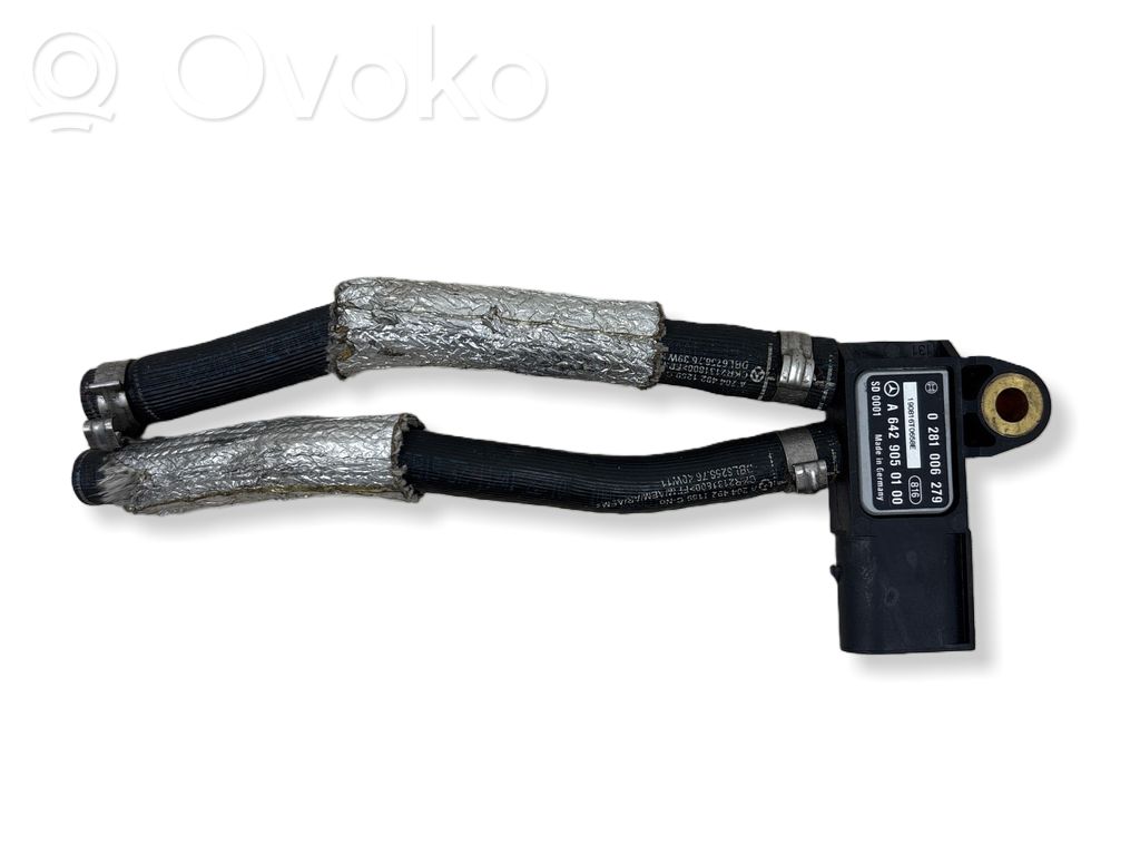 Mercedes-Benz C W204 Exhaust gas pressure sensor 