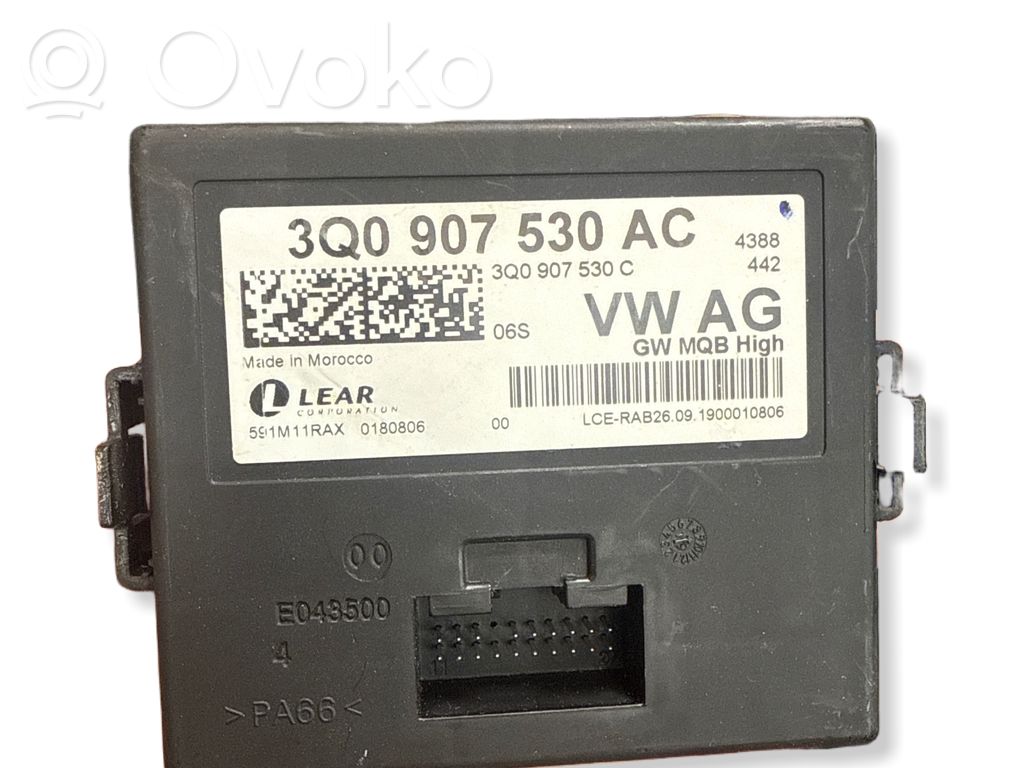 Skoda Kamiq Gateway valdymo modulis 