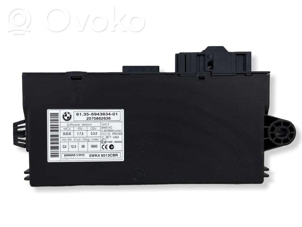 BMW 3 E90 E91 CAS control unit/module 