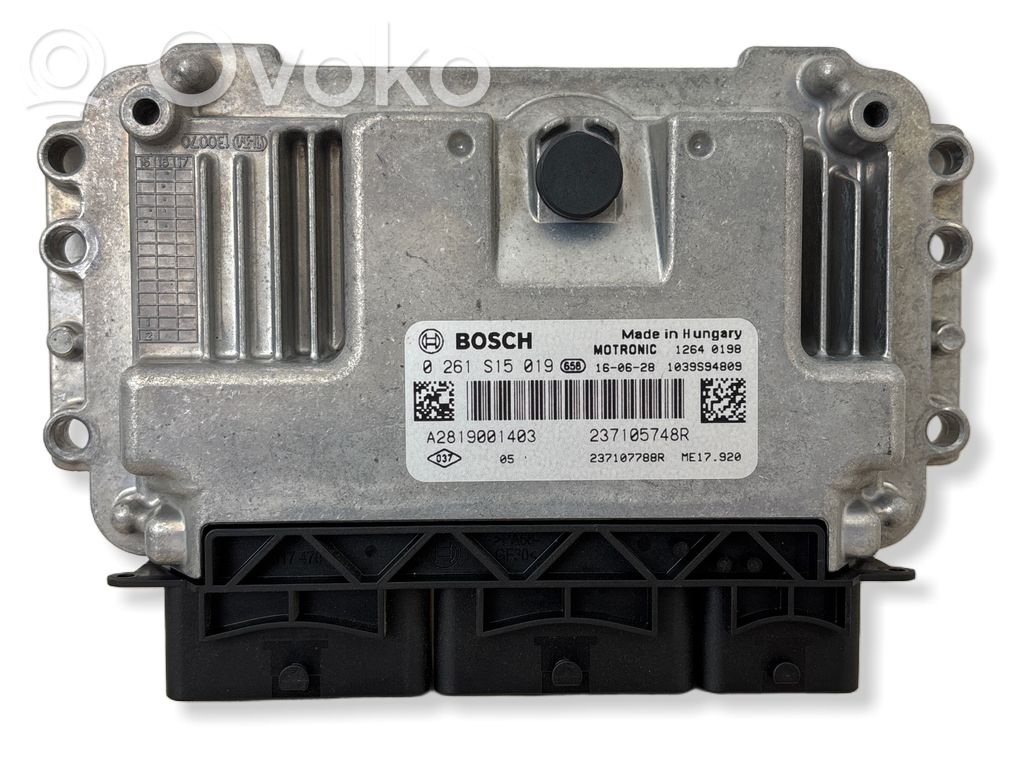 Smart ForTwo III C453 Sterownik / Moduł ECU 