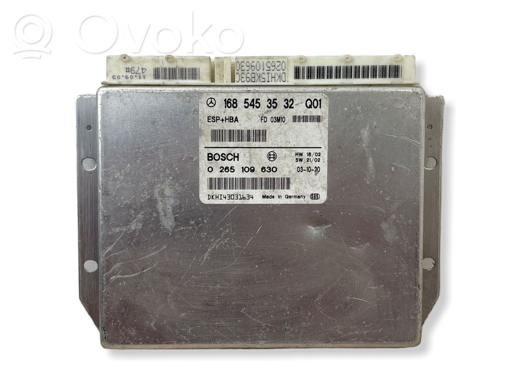 Mercedes-Benz A W168 ABS control unit/module 