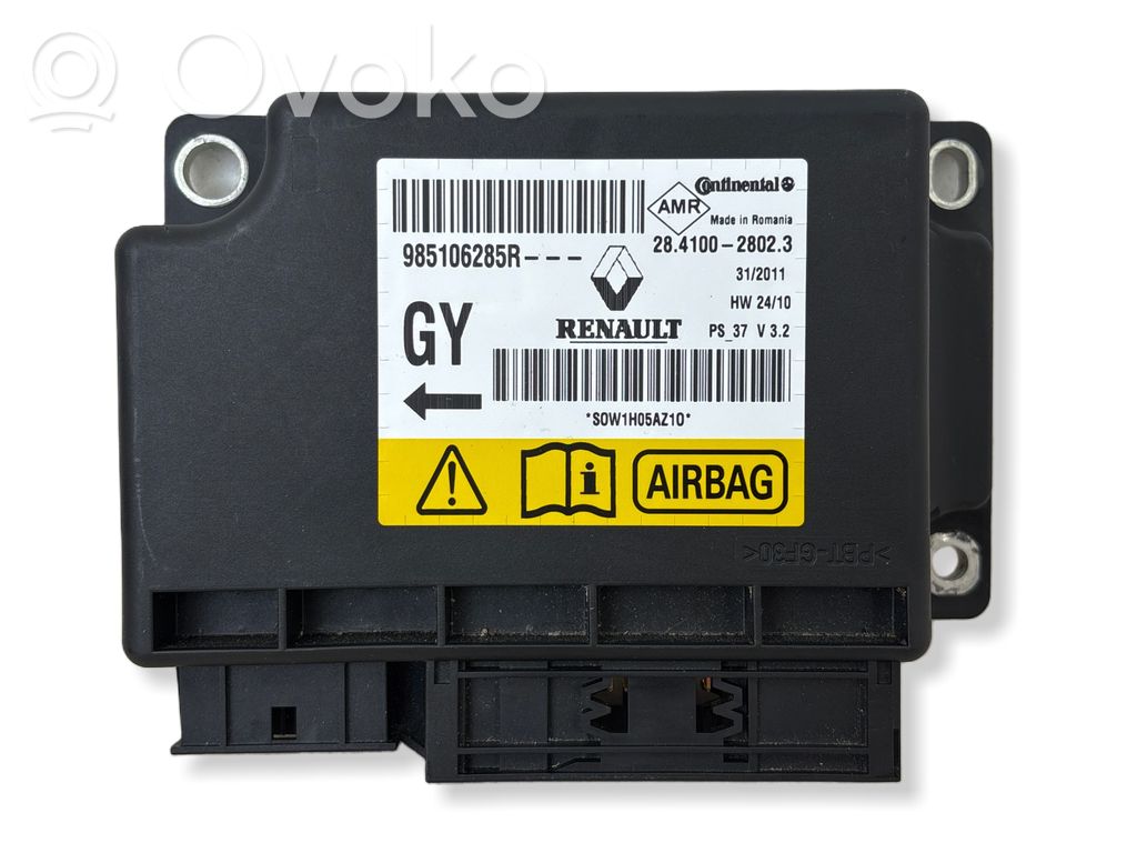 Renault Megane III Airbag control unit/module 