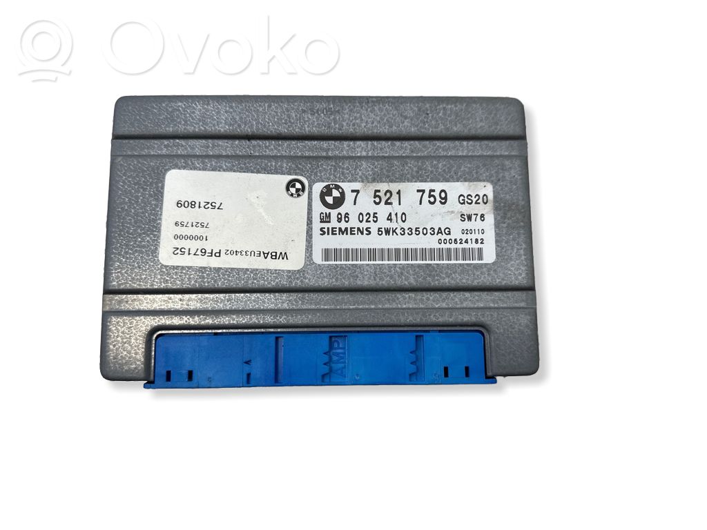 BMW 3 E46 Gearbox control unit/module 