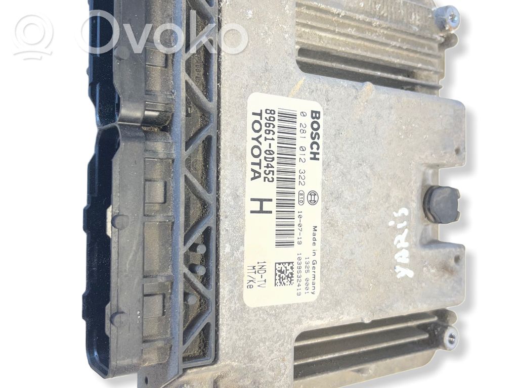 Toyota Yaris Engine control unit/module 
