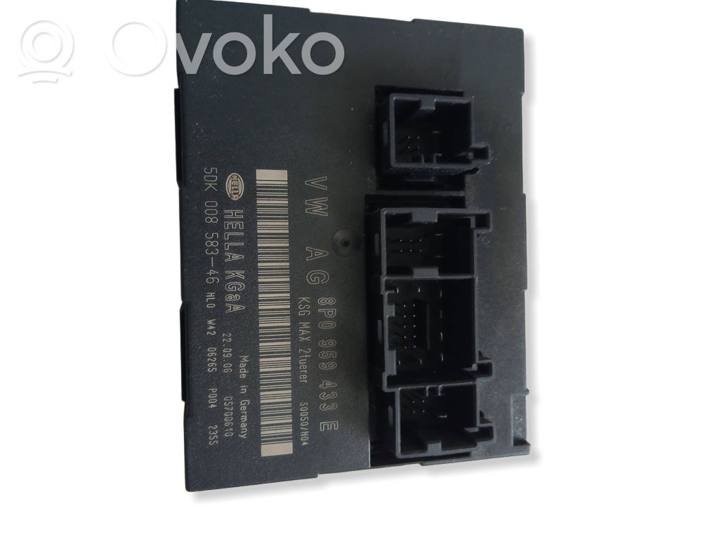 Module confort   8P0959433E,5DK00858346