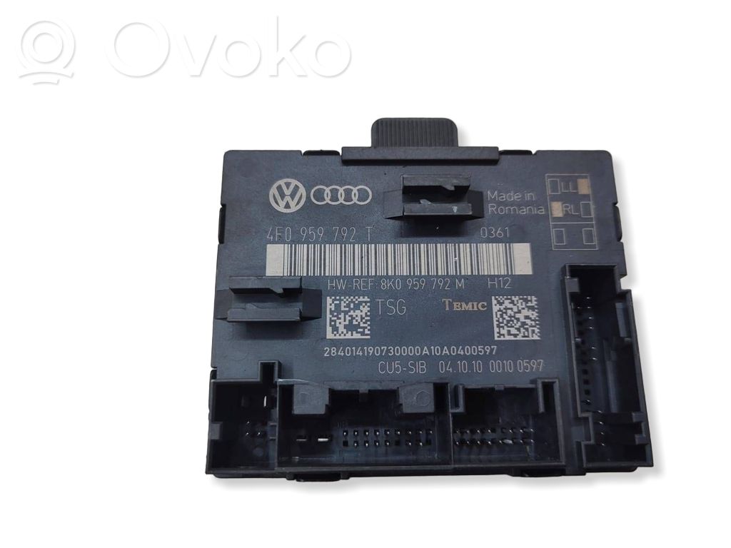 Door control unit/module   4F0959792T