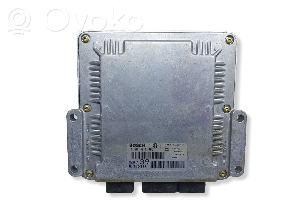 Engine control unit/module   0281010885KASACJ,0281010885,9645534880