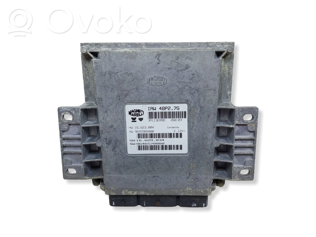 Citroen C2 Engine control unit/module 