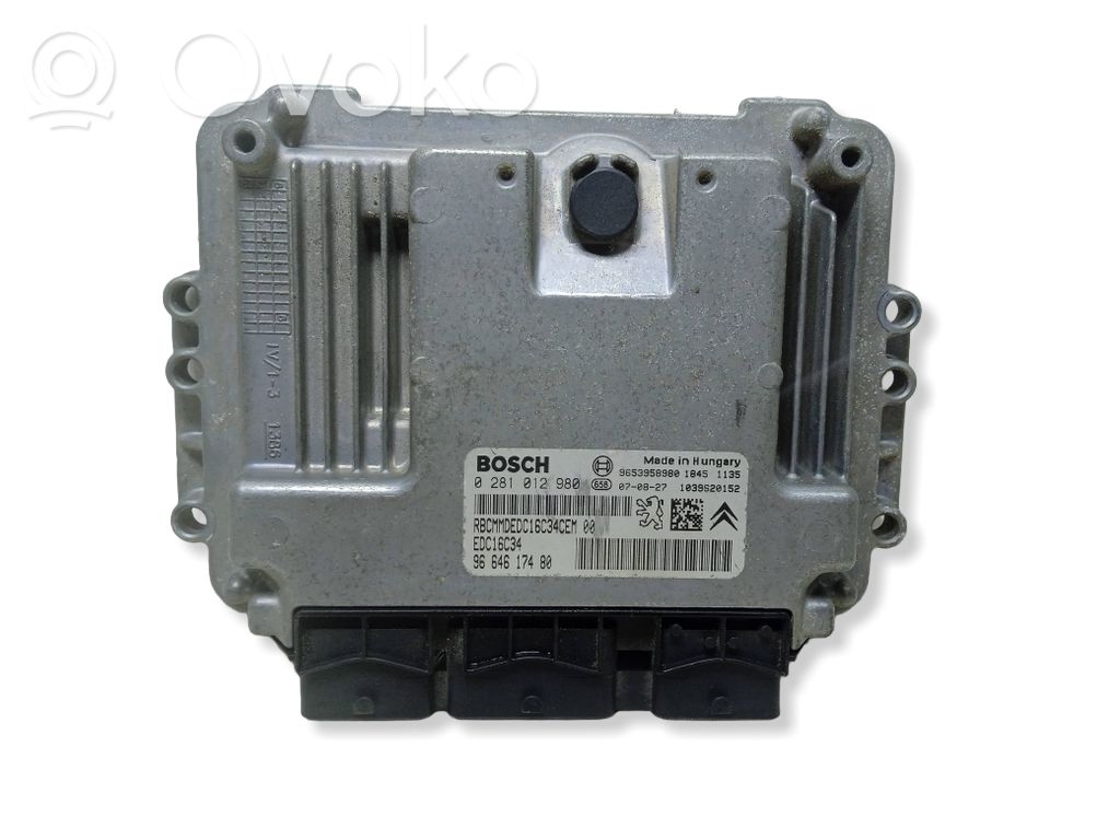 Citroen C4 I Unitate/modul de control motor 