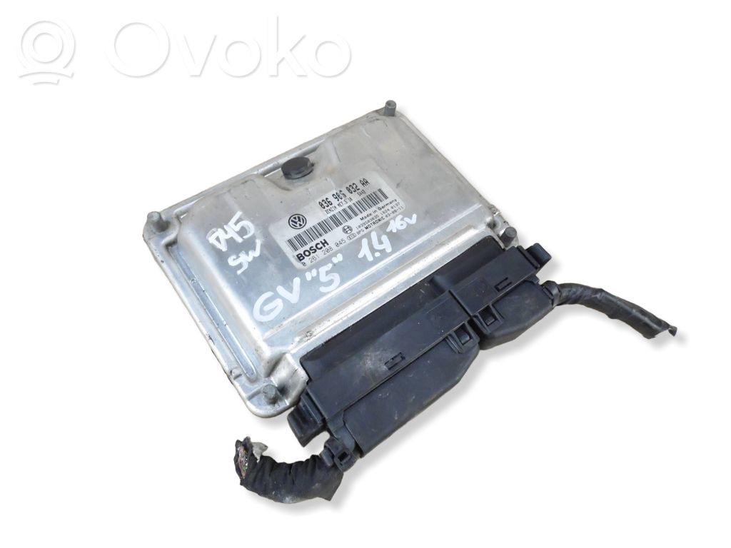 Engine control unit/module   036906032AA,0261208045,1039S03835