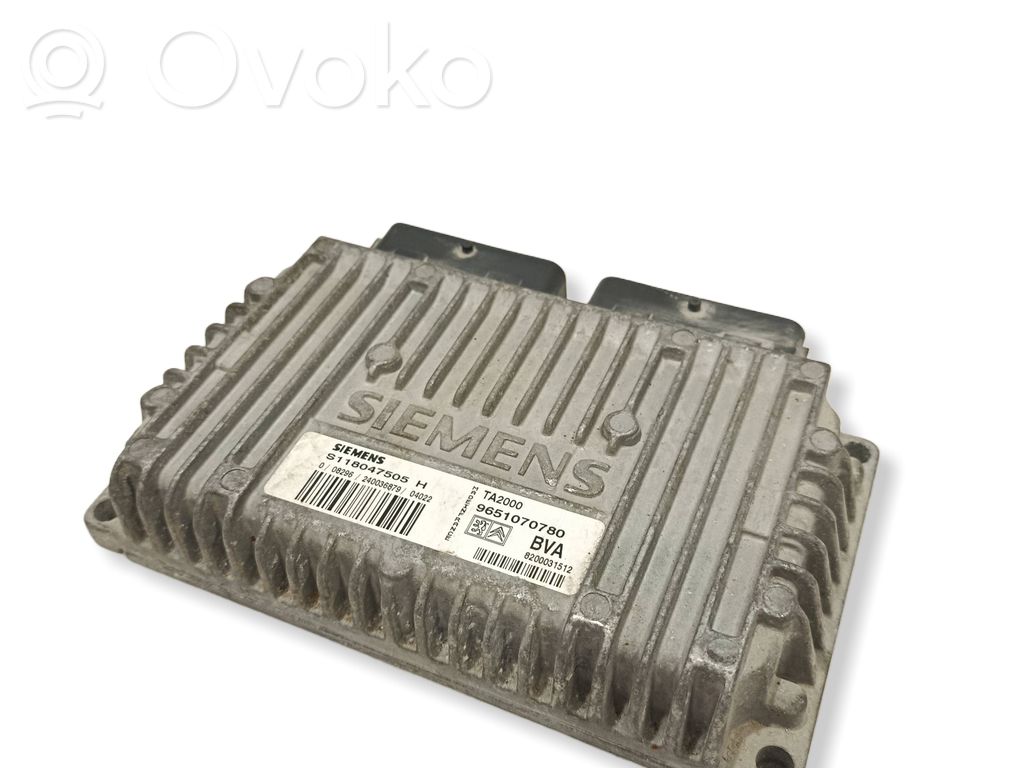Peugeot 307 Gearbox control unit/module 