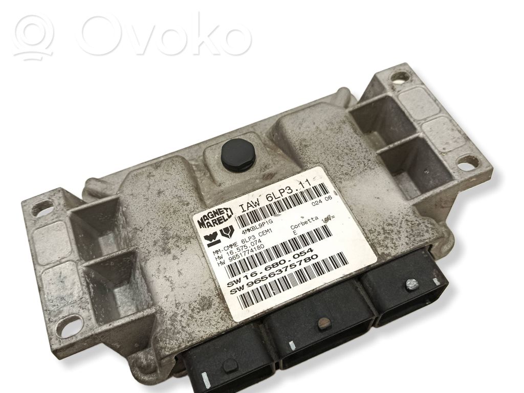 Peugeot 407 Engine control unit/module 