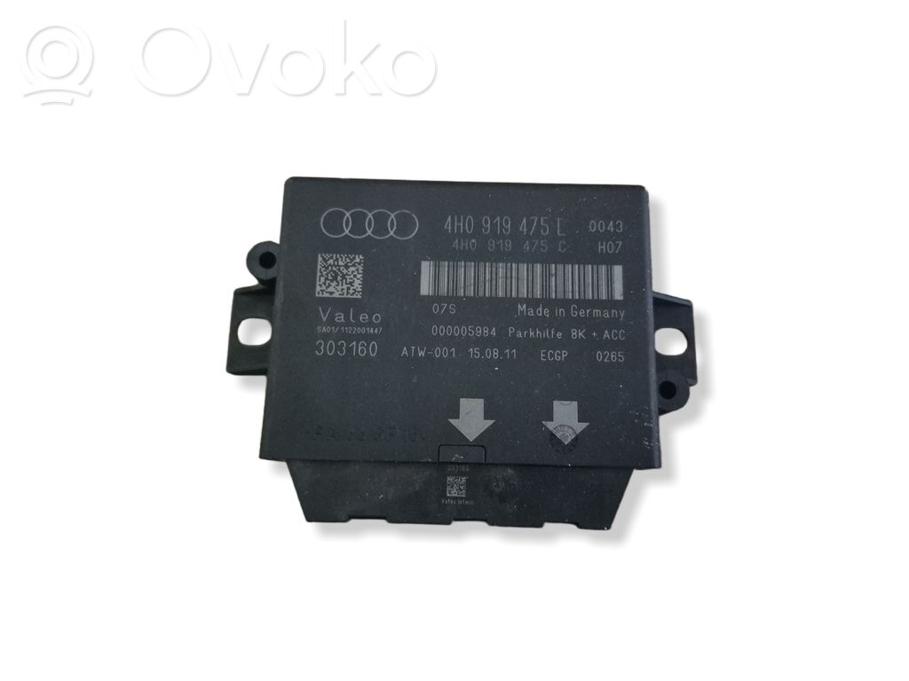 Audi A6 S6 C7 4G Parking PDC control unit/module 
