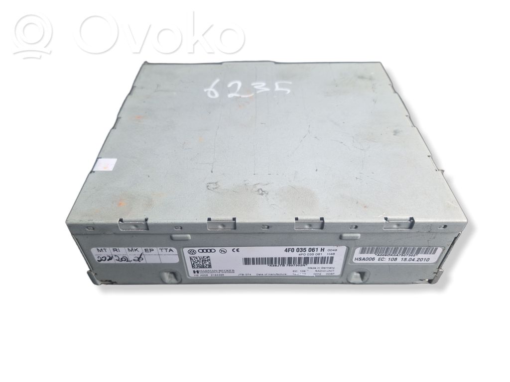 Audi A6 S6 C6 4F Radio/CD/DVD/GPS head unit 