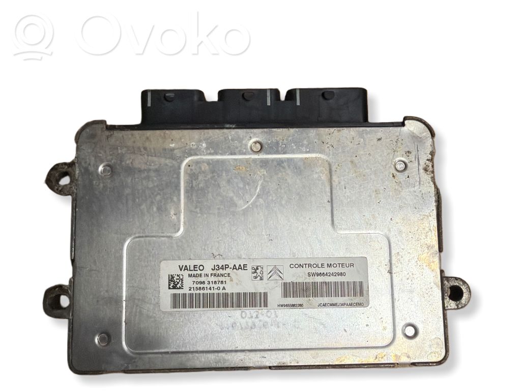 Citroen Berlingo Engine control unit/module 