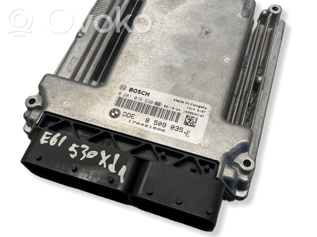Unidad de control/módulo del motor   8509035,0281016639,170421606