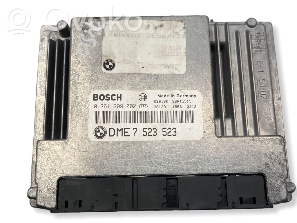 BMW 7 E65 E66 Engine control unit/module 