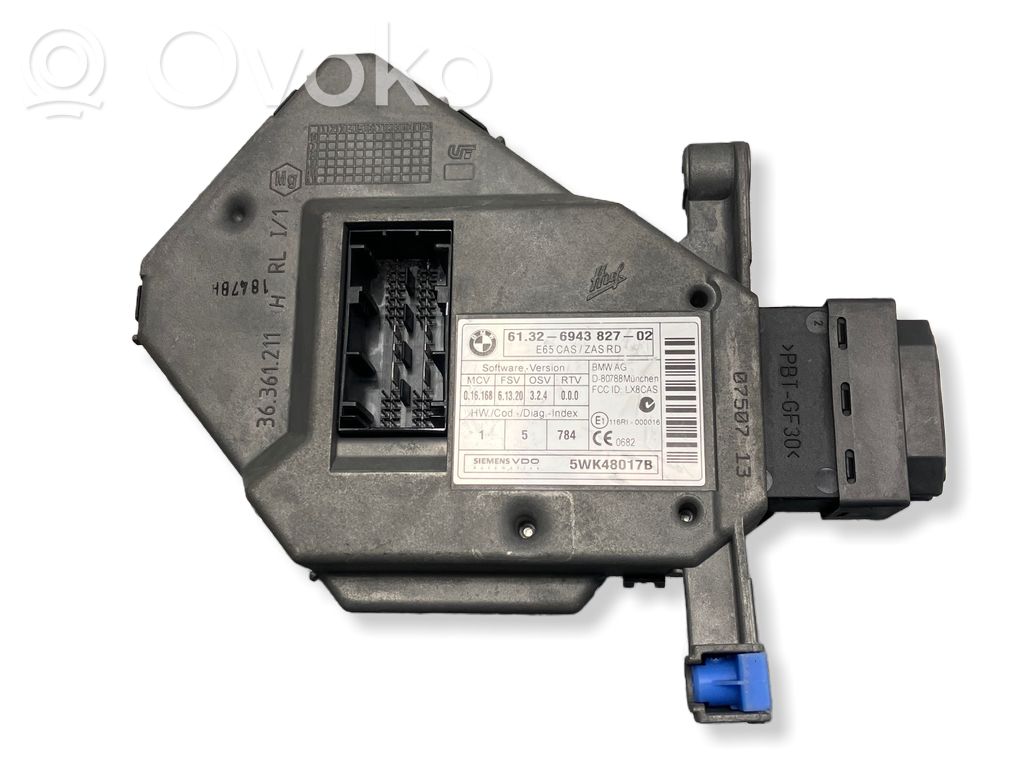 Ignition lock   6943827,5WK48017B