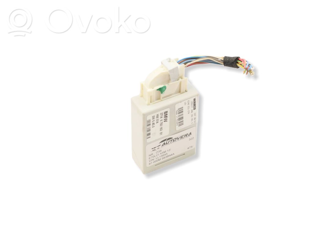 BMW X5M E70 Air suspension control unit module (rear) 