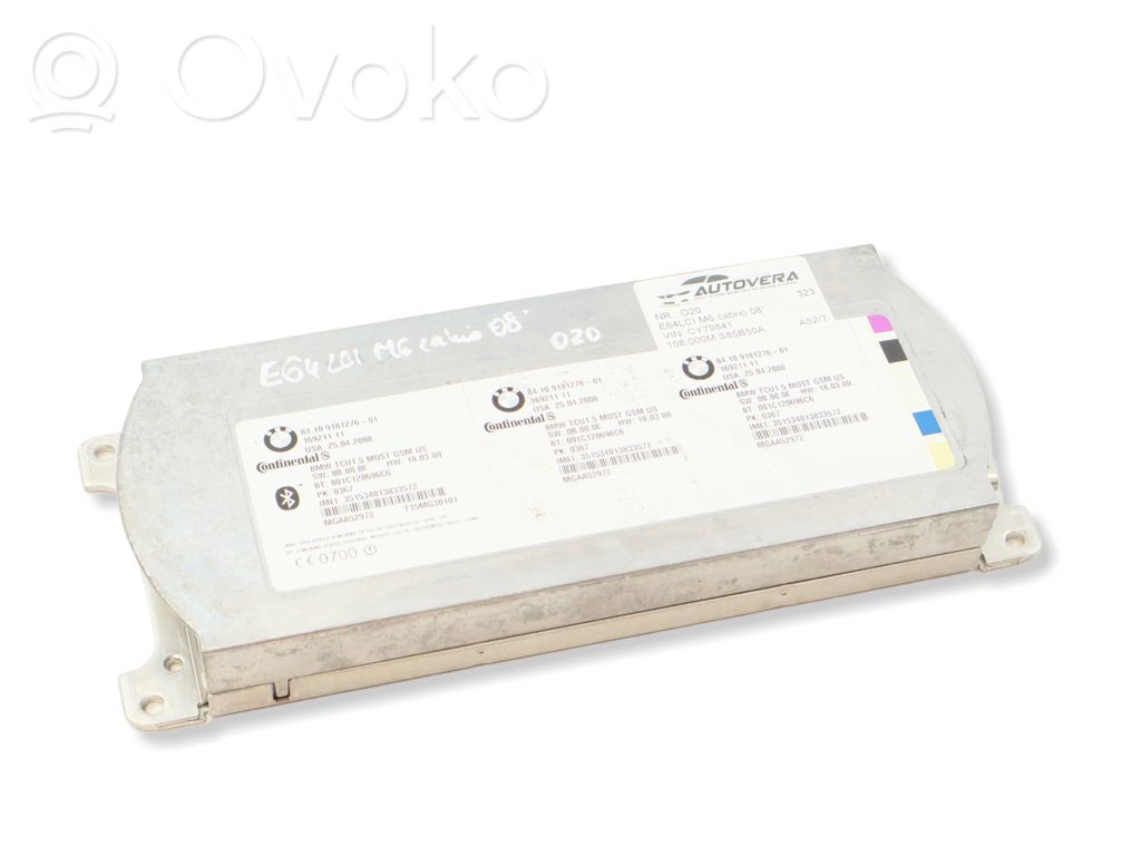 BMW M6 Bluetooth control unit module 