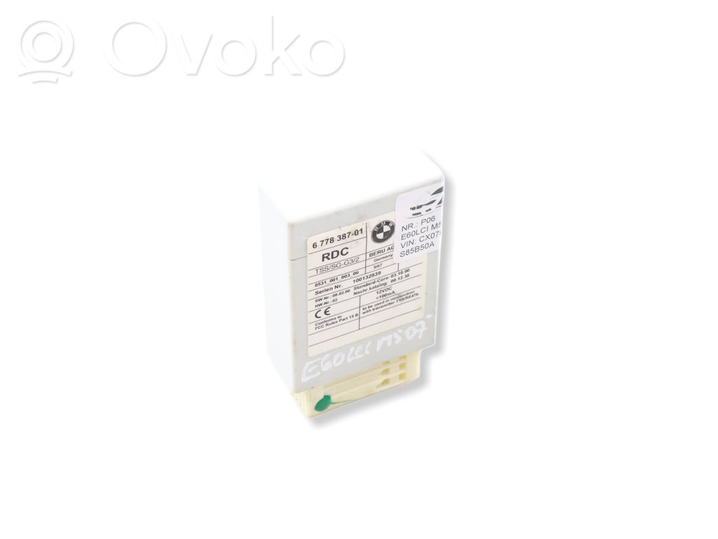 BMW 5 E60 E61 Unitate control presiune anvelope 