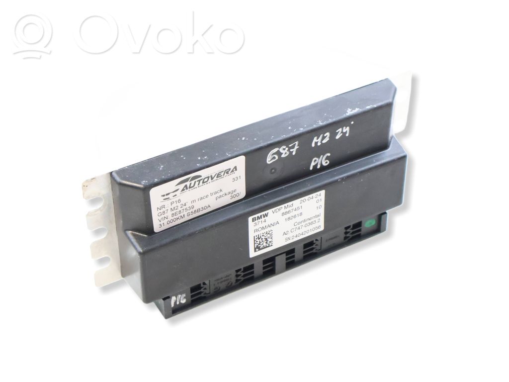 BMW M2 G87 Suspension control unit/module 