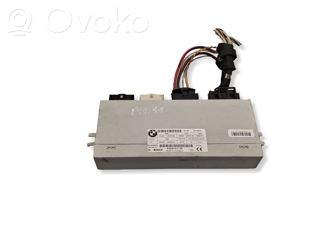 BMW 5 F10 F11 Sterownik / Moduł elektrycznej klapy tylnej / bagażnika 