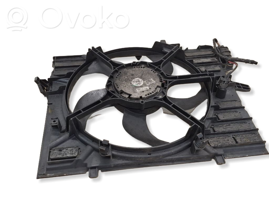 BMW 5 E60 E61 Elektrisks radiatoru ventilators 
