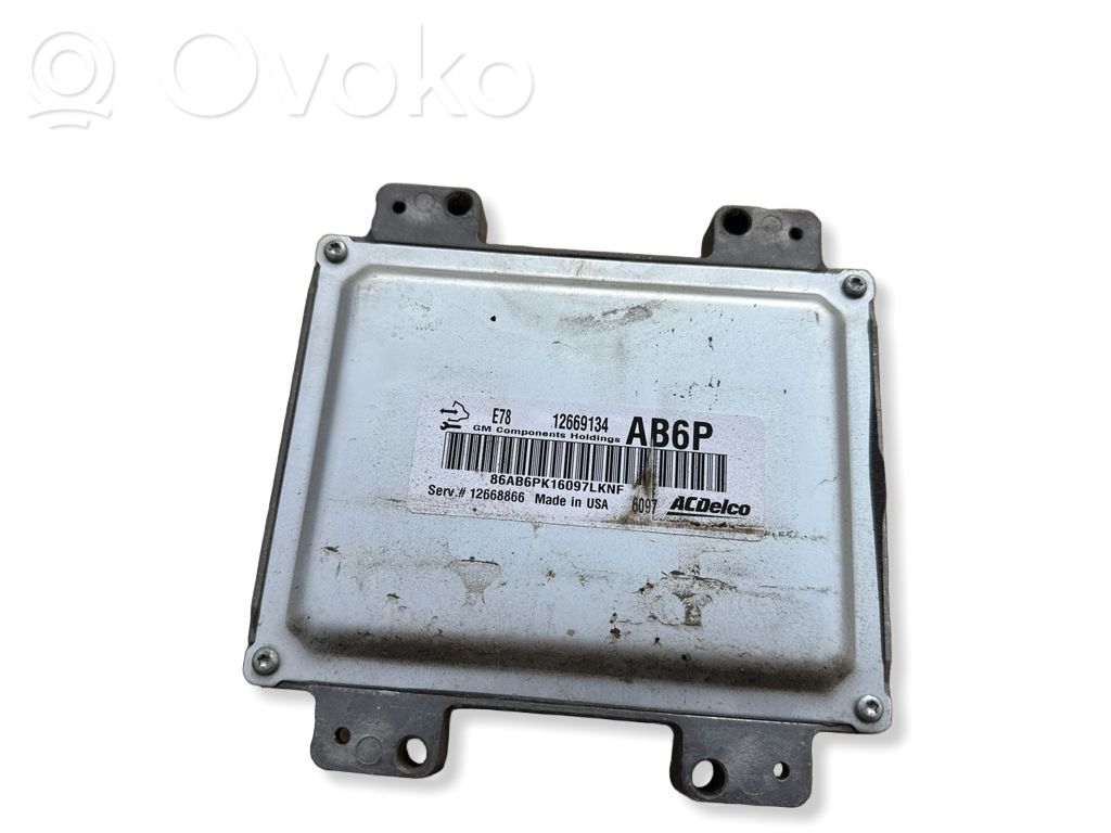 Unidad de control/módulo del motor   12668866,12669134,12668866