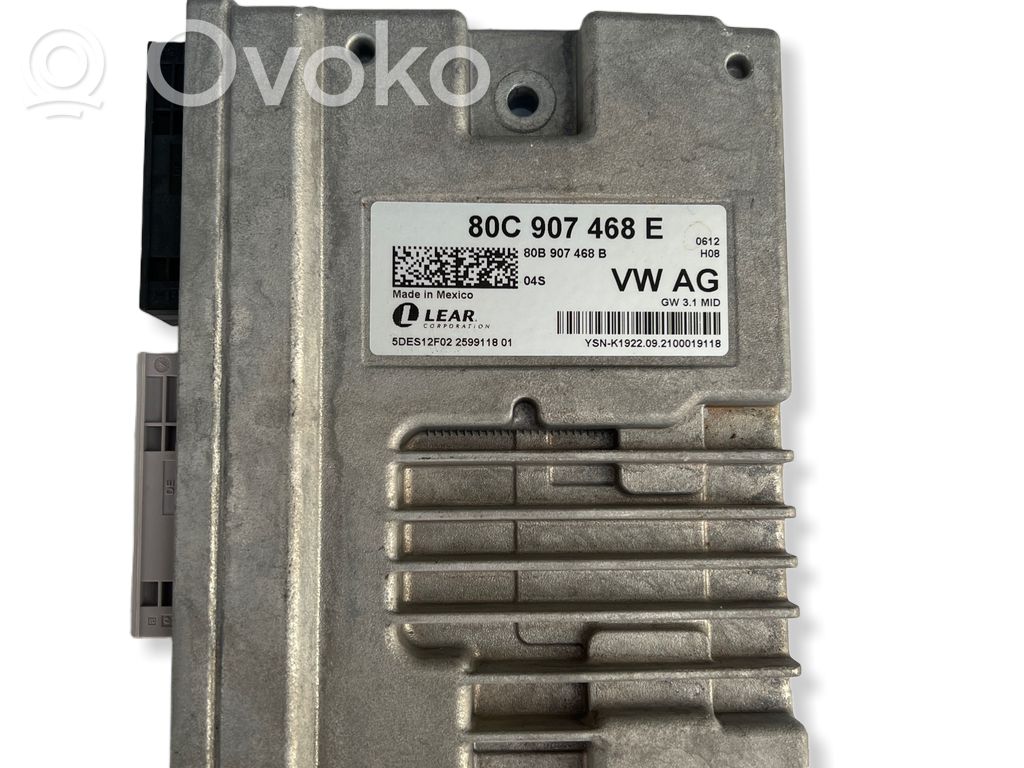 Módulo de control Gateway   80C907468E