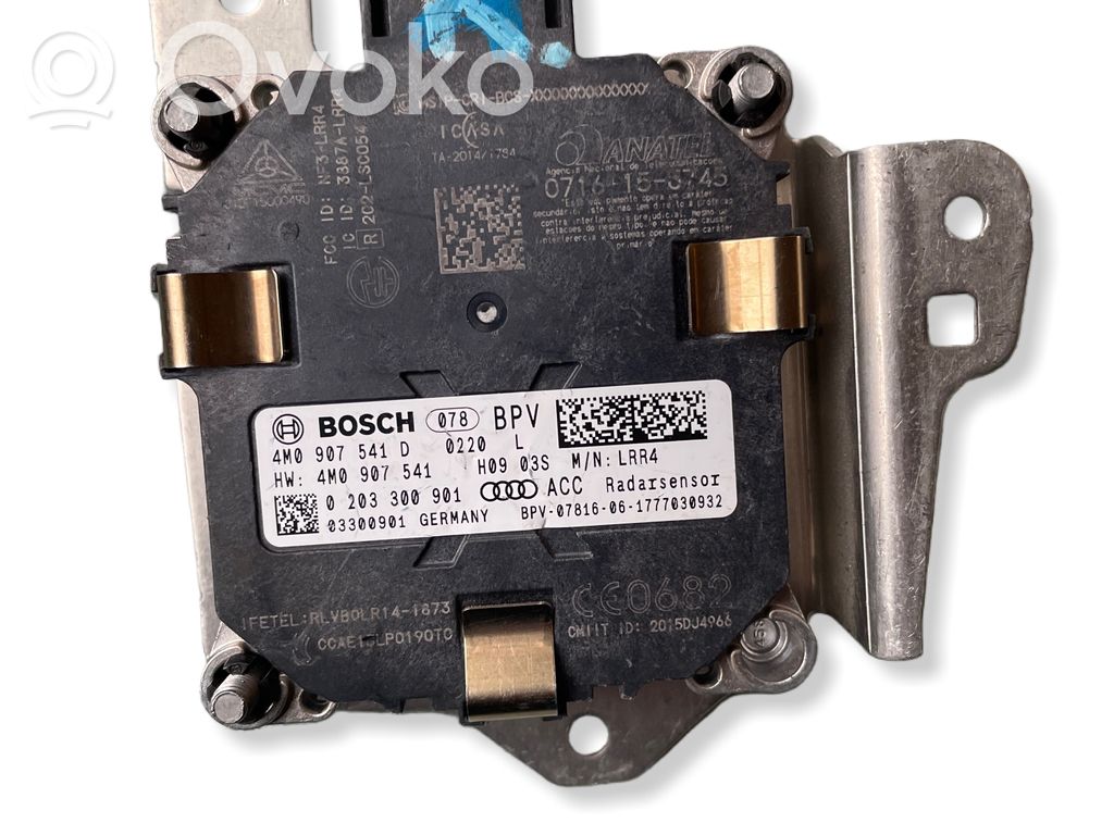 Sensor de radar Distronic   4M0907541D,0203300901