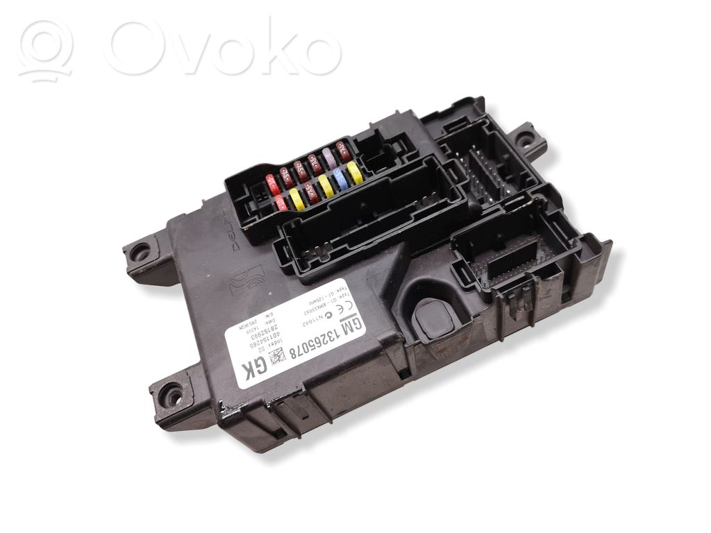 Opel Corsa D Sulakemoduuli 