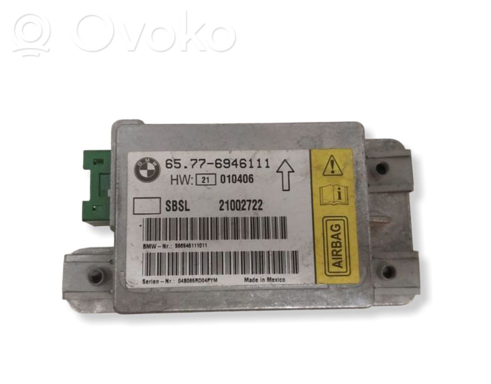Airbag control unit/module   65776946111,6946111,010406
